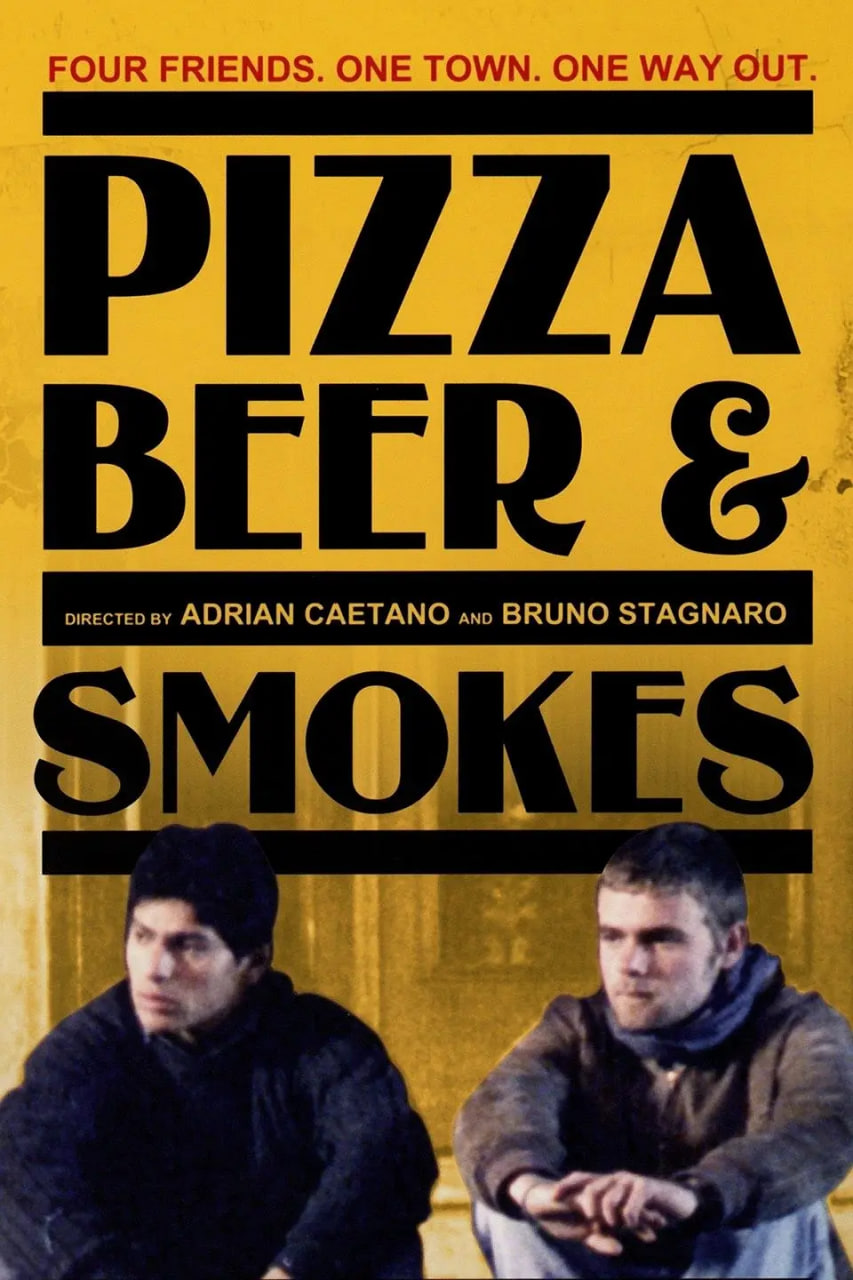 比萨，啤酒与香烟封面图