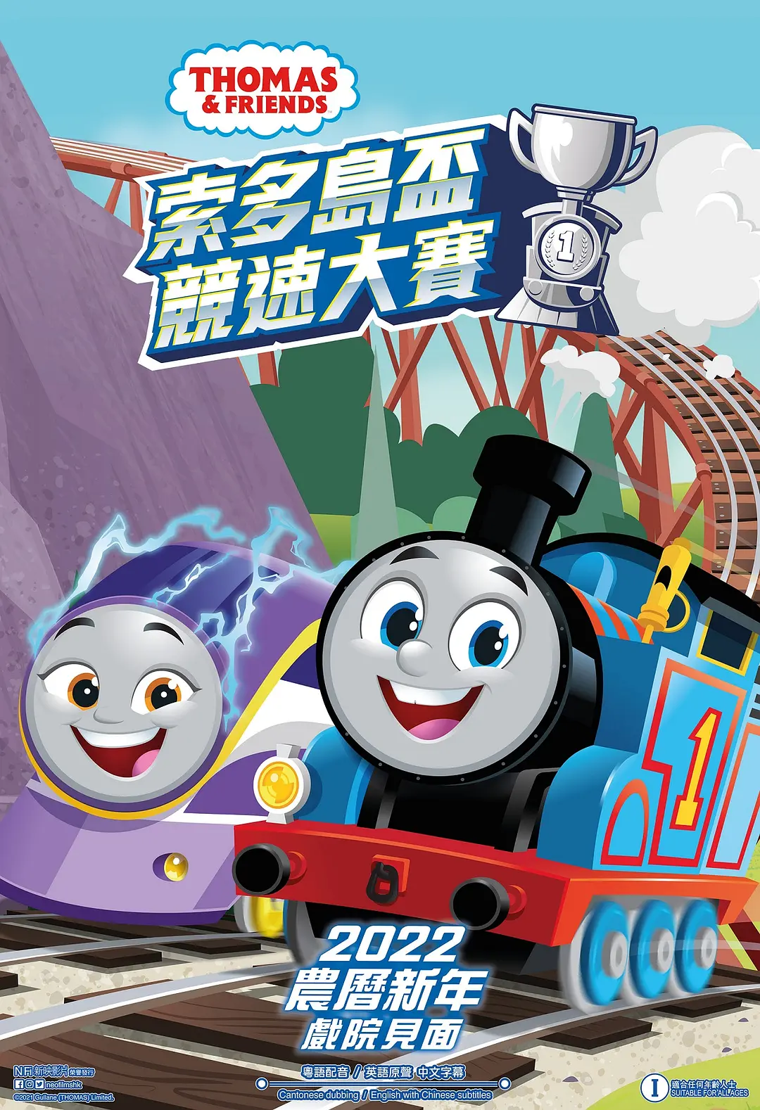 Thomas &amp; Friends 索多岛杯竞速大赛封面图