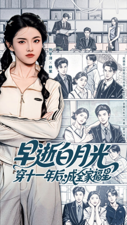 早逝白月光穿十一年后成全家福星封面图