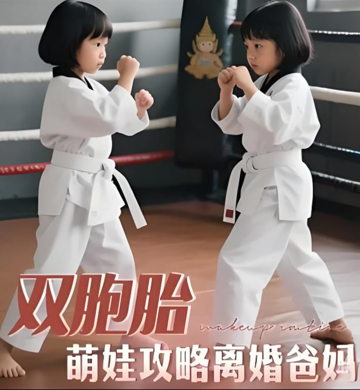 双胞胎萌娃攻略离婚爸妈封面图