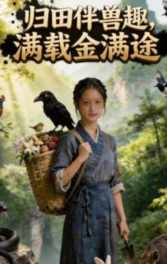 归田伴兽趣，满载金满途封面图