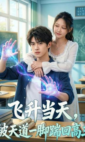 飞升当天，被天道一脚踹回高三封面图