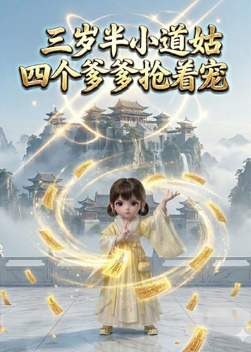 三岁半小道姑，四个爹爹抢着宠封面图