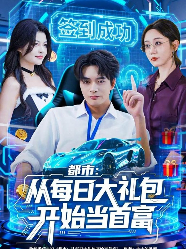 都市从每日大礼包开始当首富（手戳每日礼包我成了钞能力憨憨）封面图