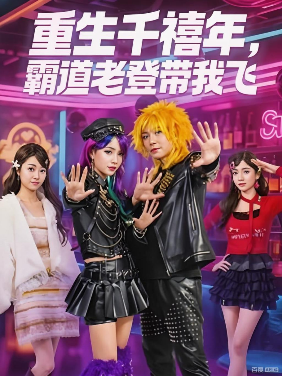 重生千禧年，霸道老登带我飞封面图