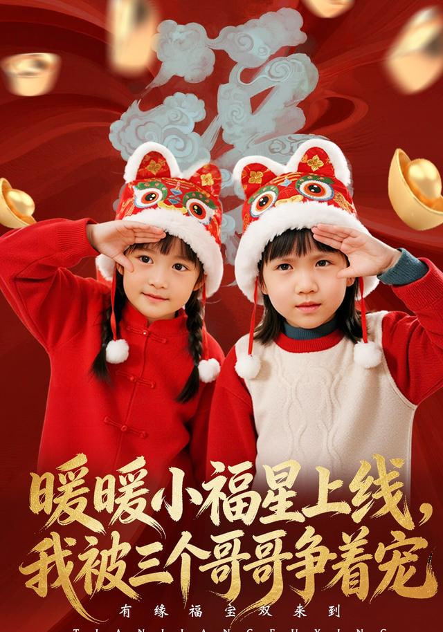 暖暖小福星上线，我被三个哥哥争着宠封面图