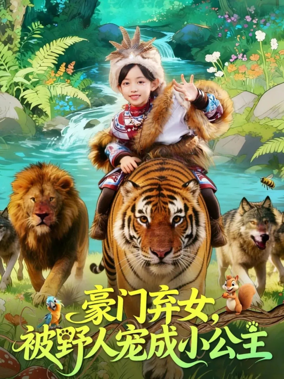 豪门弃女，被野人宠成小公主封面图