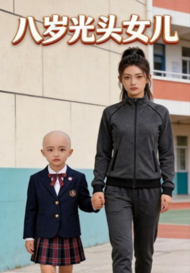 八岁光头女儿封面图