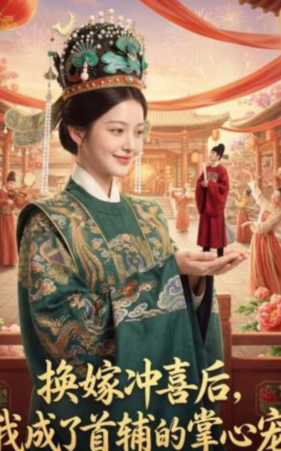 换嫁冲喜后，我成了首辅的掌心宠封面图