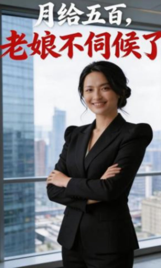月给五百，老娘不伺候了封面图